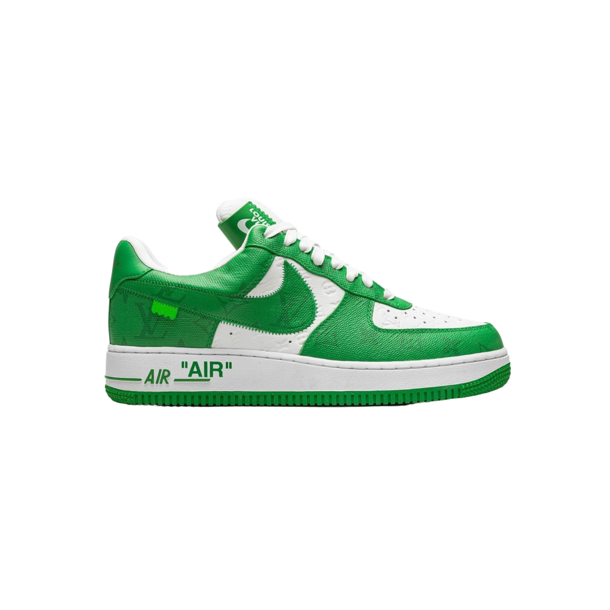 LV x  AF1 Low Virgil Abloh Green White