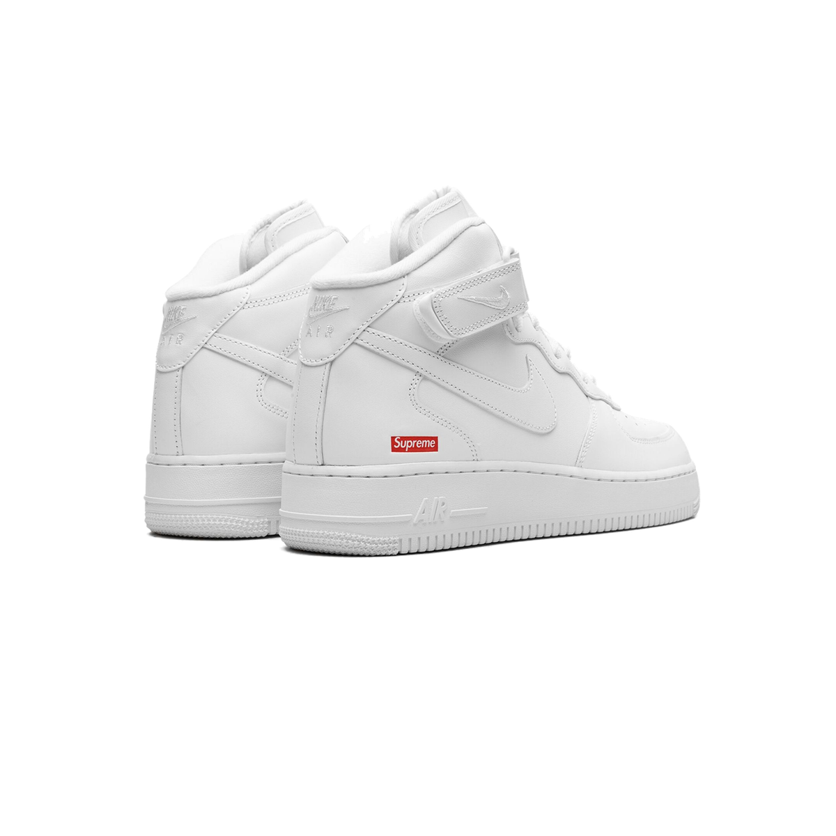 Supreme x Air Force 1 Mid White