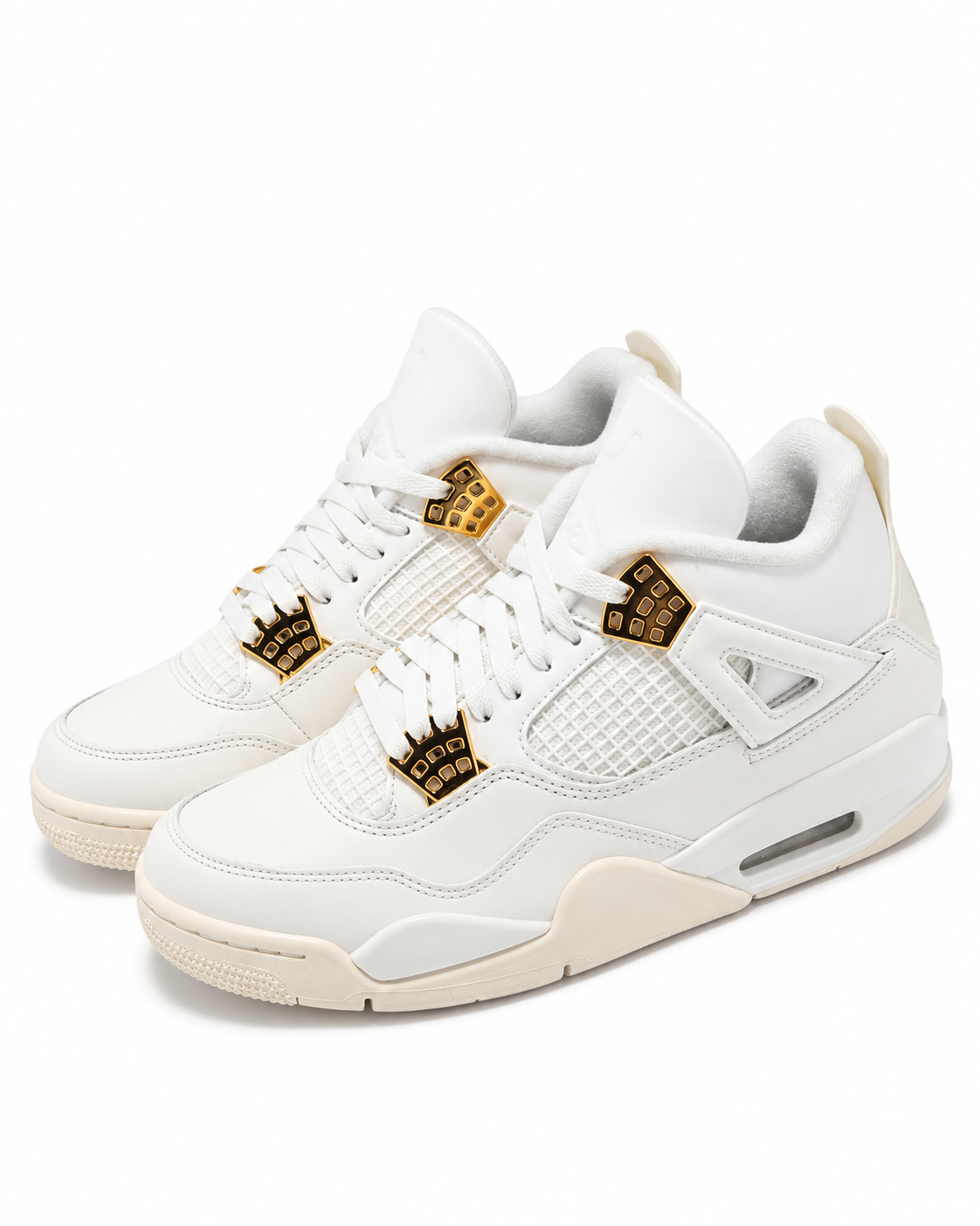 AJ4 Retro Sail Metallic Gold