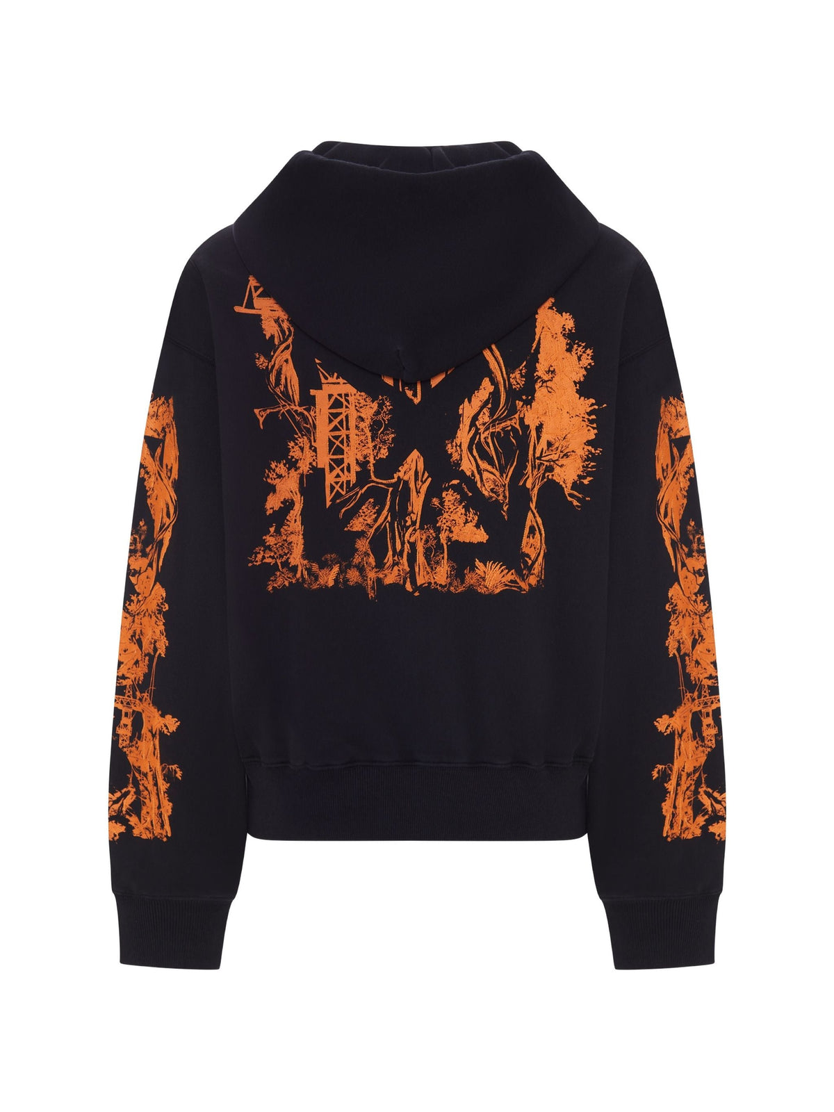 Off‑White Trees Graphic Hoodie