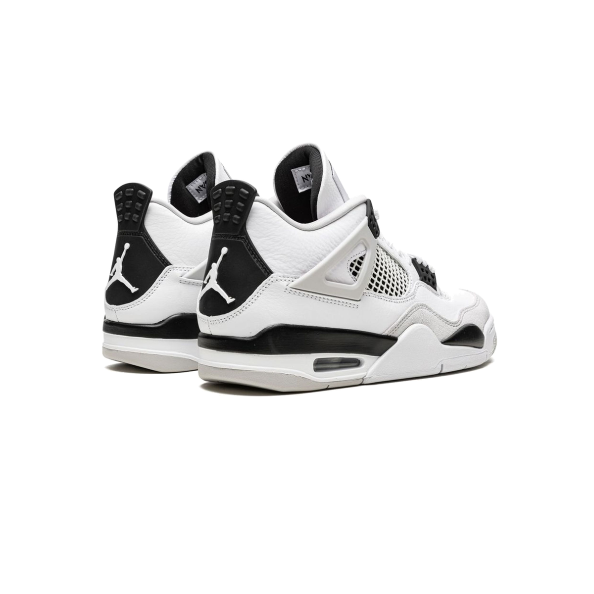AJ4 Retro Military Black