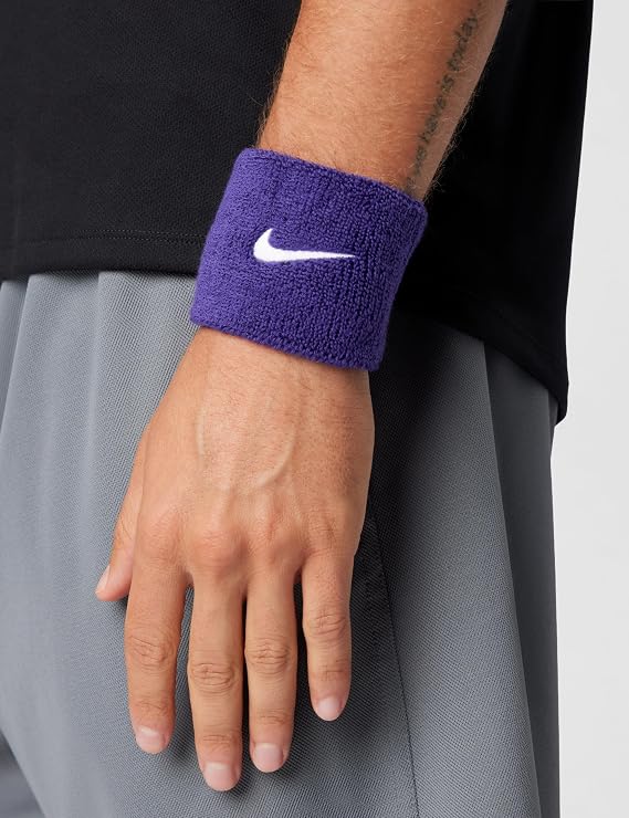 Unisex Adult Swoosh Classic Wristband 2 Pack